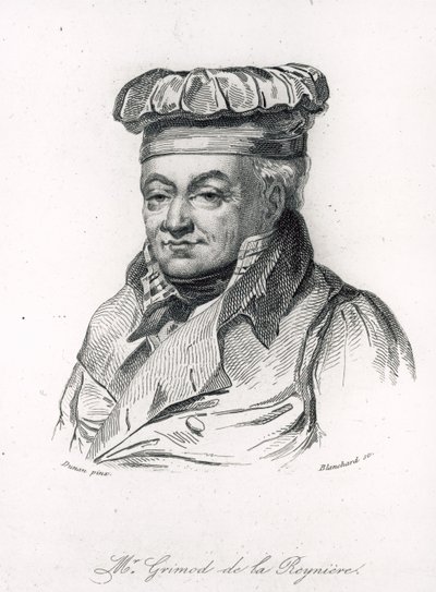 Alexandre Grimod de la Reyniere (1758-1838) de Etienne Dunan